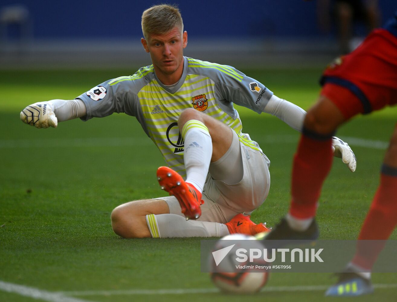 Football. Russian Premier League. CSKA vs. Arsenal