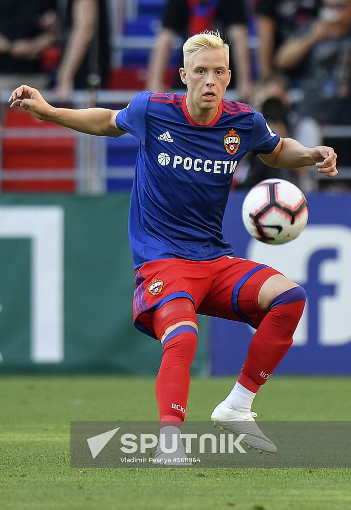 Football. Russian Premier League. CSKA vs. Arsenal