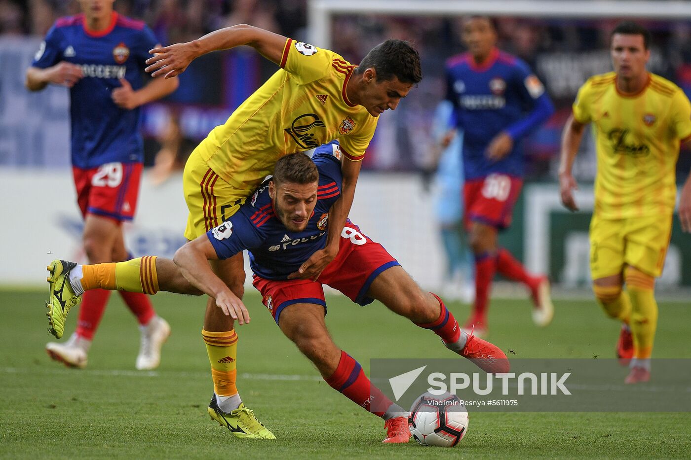Football. Russian Premier League. CSKA vs. Arsenal