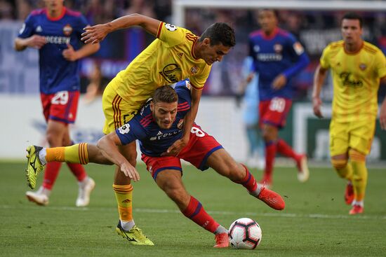 Football. Russian Premier League. CSKA vs. Arsenal