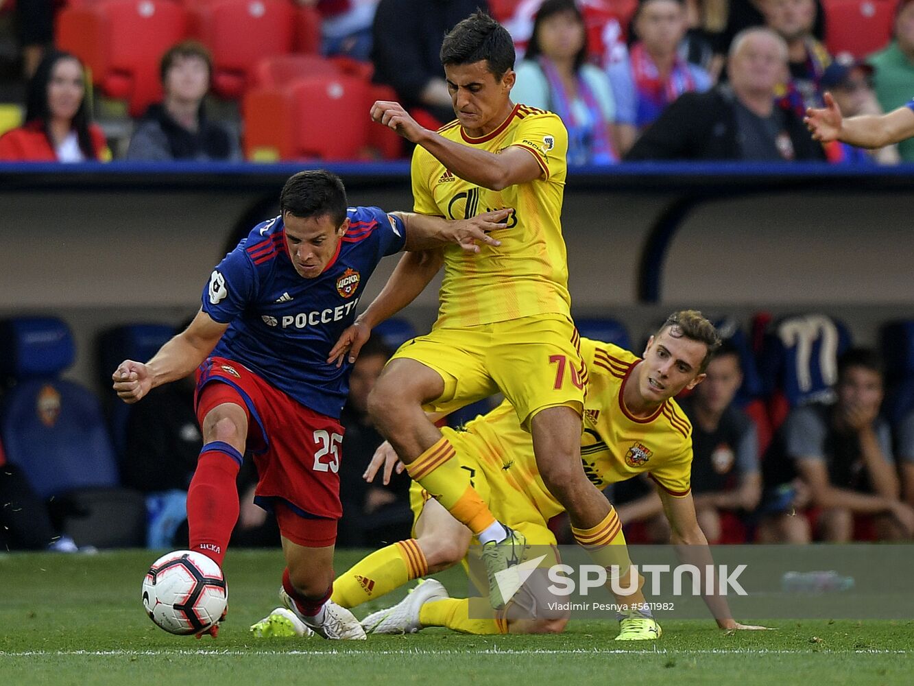 Football. Russian Premier League. CSKA vs. Arsenal
