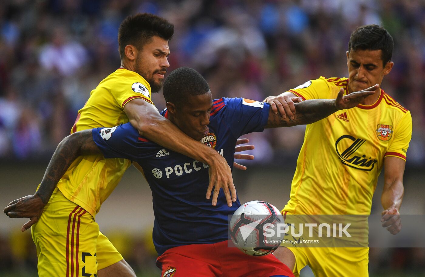 Football. Russian Premier League. CSKA vs. Arsenal