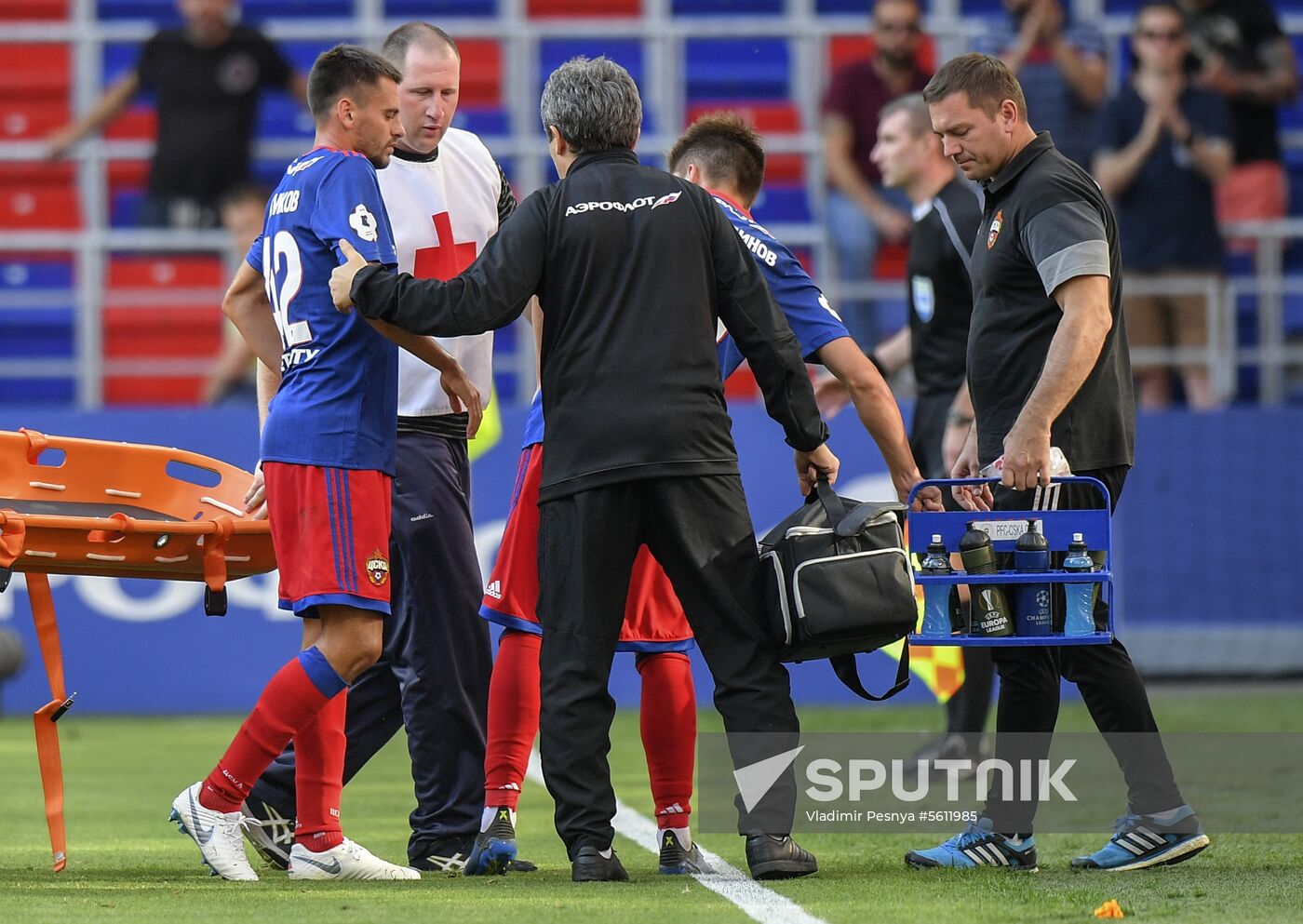 Football. Russian Premier League. CSKA vs. Arsenal