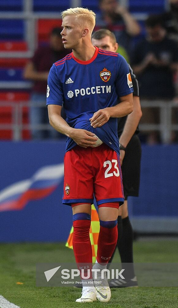 Football. Russian Premier League. CSKA vs. Arsenal