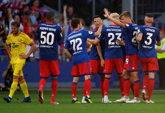 Football. Russian Premier League. CSKA vs. Arsenal