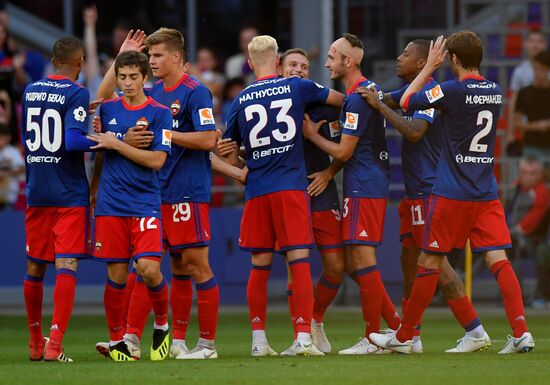 Football. Russian Premier League. CSKA vs. Arsenal