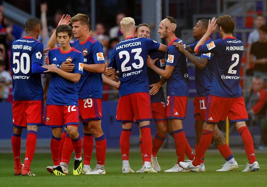 Football. Russian Premier League. CSKA vs. Arsenal