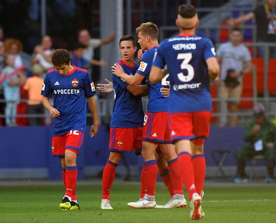 Football. Russian Premier League. CSKA vs. Arsenal