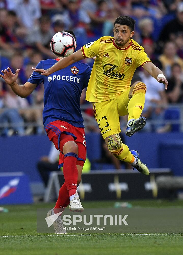 Football. Russian Premier League. CSKA vs. Arsenal