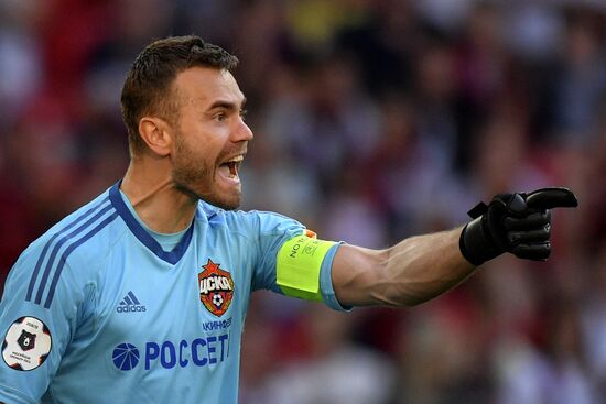 Football. Russian Premier League. CSKA vs. Arsenal