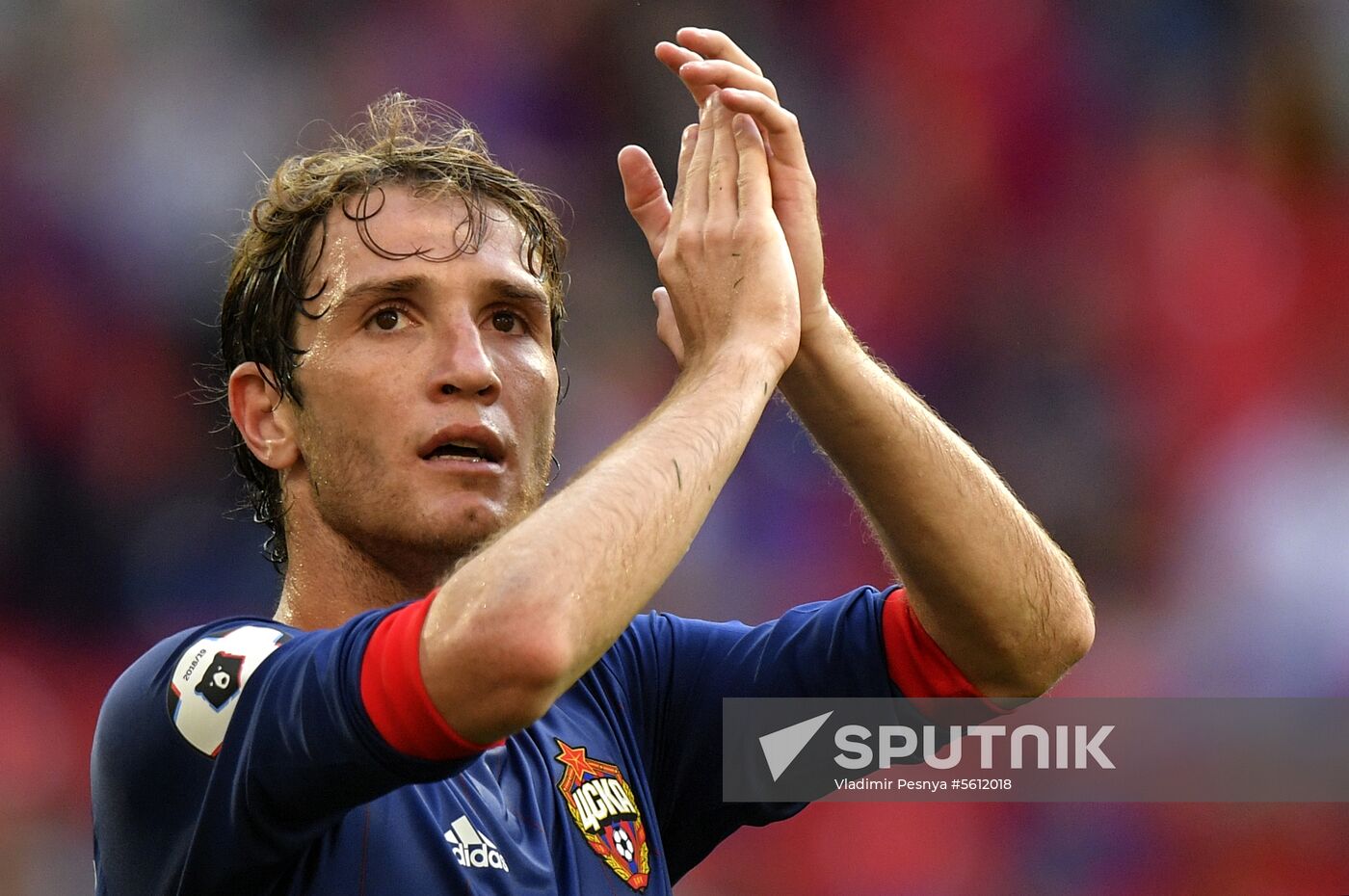 Football. Russian Premier League. CSKA vs. Arsenal