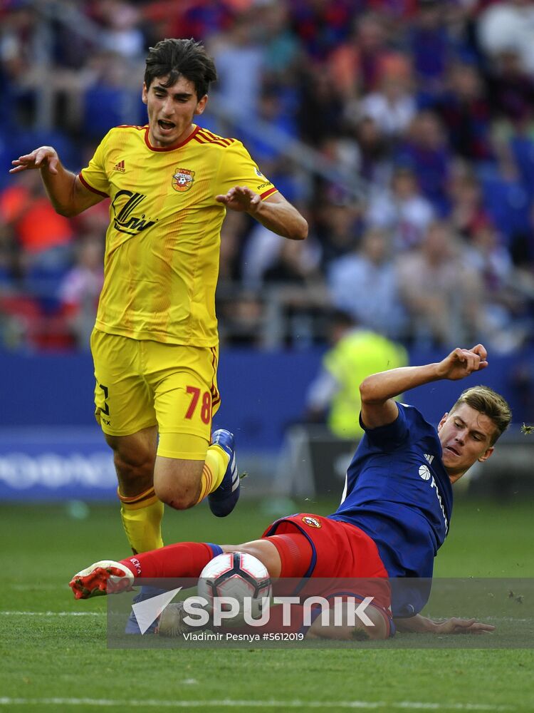 Football. Russian Premier League. CSKA vs. Arsenal
