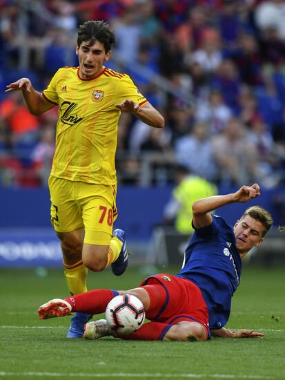 Football. Russian Premier League. CSKA vs. Arsenal
