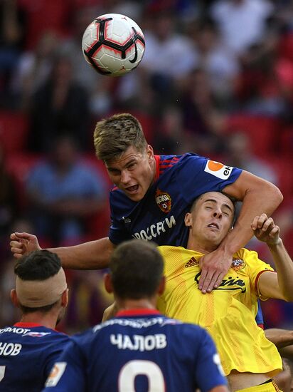 Football. Russian Premier League. CSKA vs. Arsenal