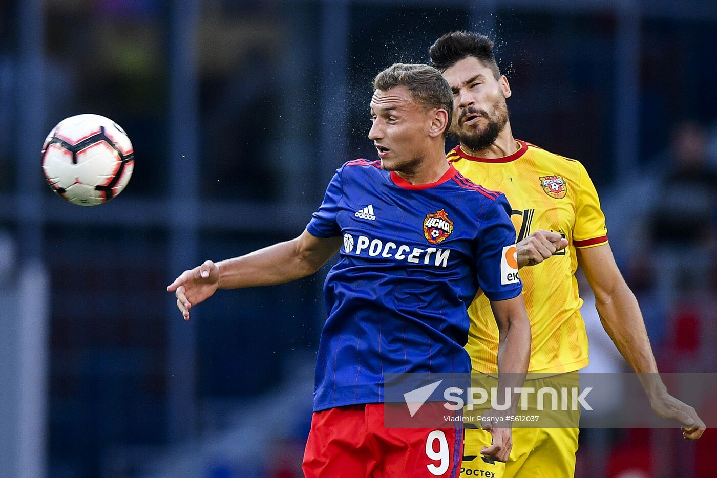Football. Russian Premier League. CSKA vs. Arsenal