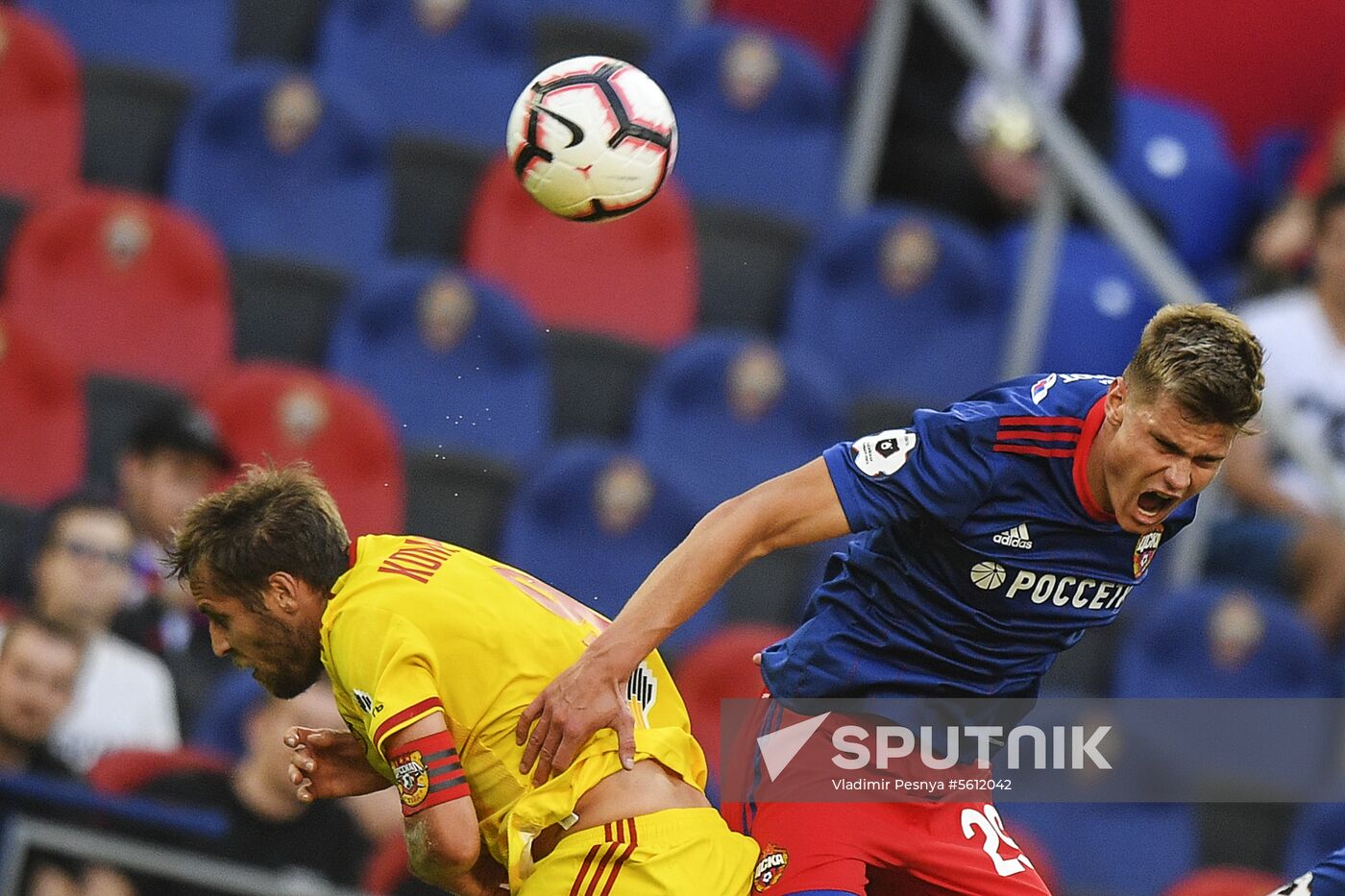 Football. Russian Premier League. CSKA vs. Arsenal