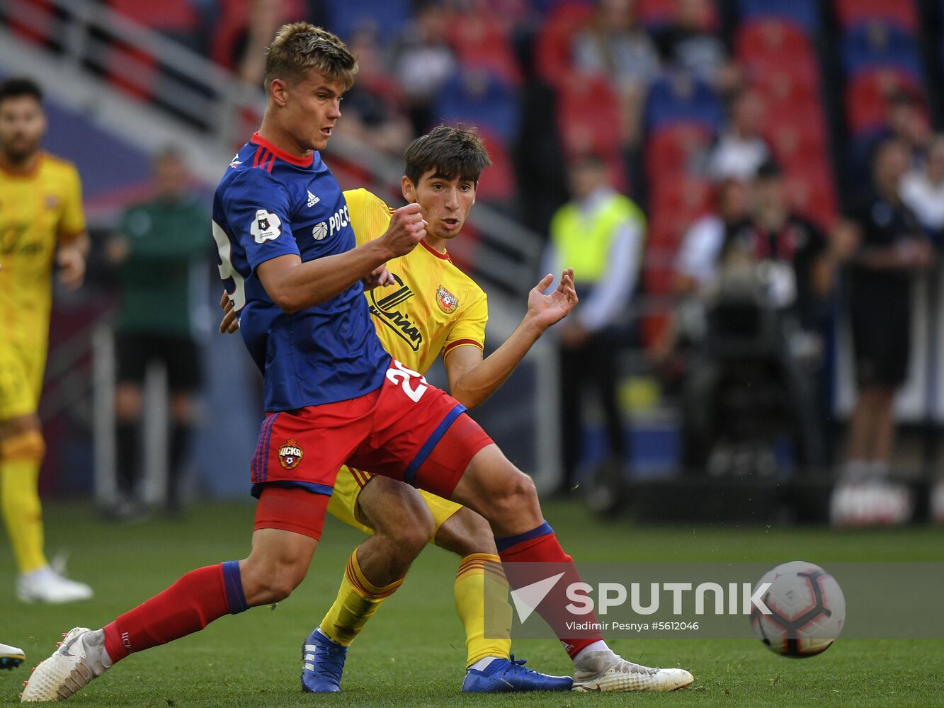 Football. Russian Premier League. CSKA vs. Arsenal