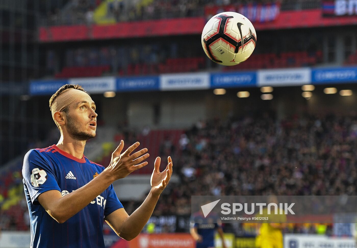 Football. Russian Premier League. CSKA vs. Arsenal