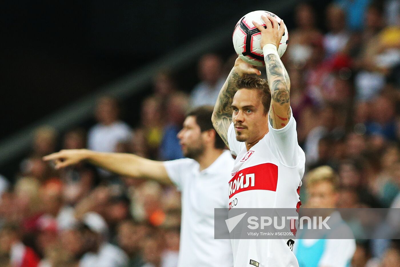 Football. Russian Premier League. Krasnodar vs. Spartak