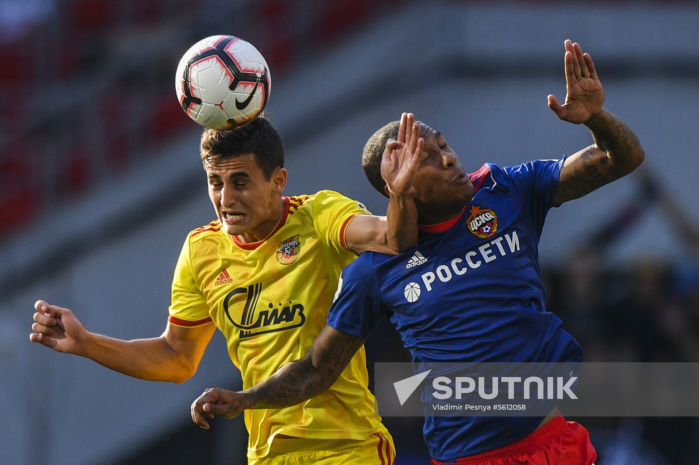 Football. Russian Premier League. CSKA vs. Arsenal