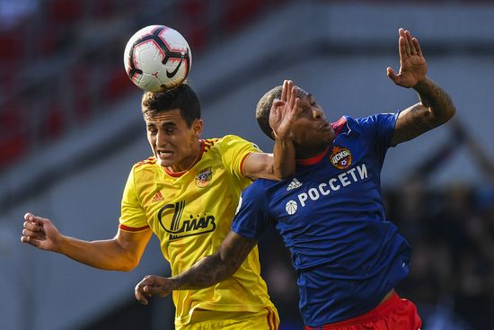 Football. Russian Premier League. CSKA vs. Arsenal