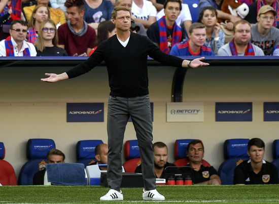 Football. Russian Premier League. CSKA vs. Arsenal