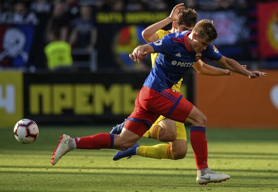 Football. Russian Premier League. CSKA vs. Arsenal