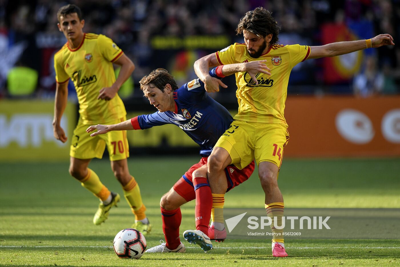 Football. Russian Premier League. CSKA vs. Arsenal