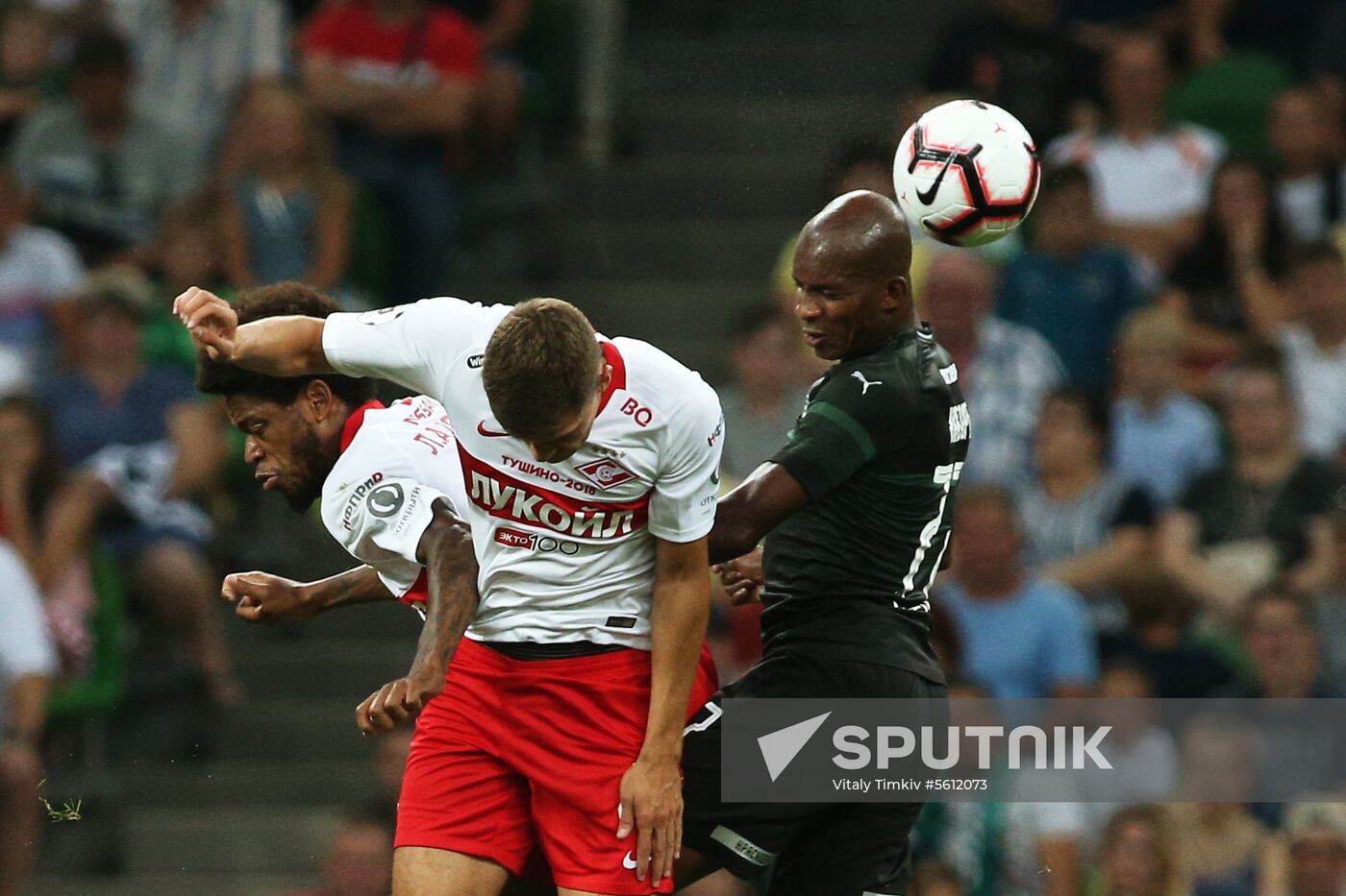 Football. Russian Premier League. Krasnodar vs. Spartak