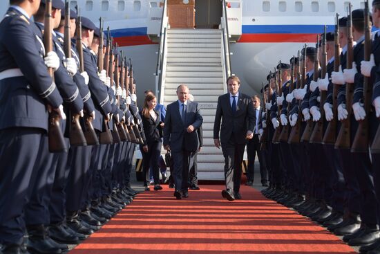 Presdient Putin's working visit to Germany