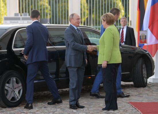 Presdient Putin's working visit to Germany