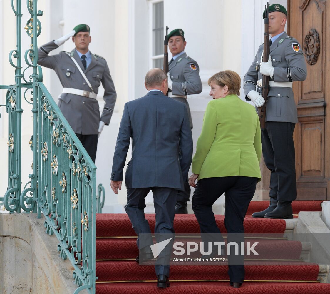 Presdient Putin's working visit to Germany