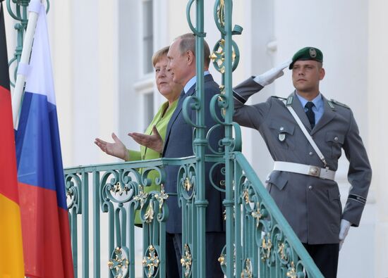 Presdient Putin's working visit to Germany