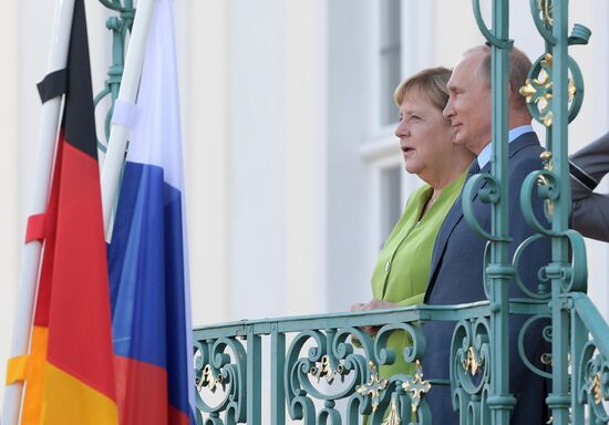 Presdient Putin's working visit to Germany