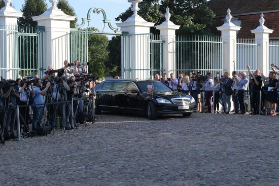 Presdient Putin's working visit to Germany
