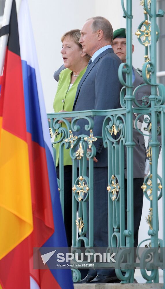 Presdient Putin's working visit to Germany