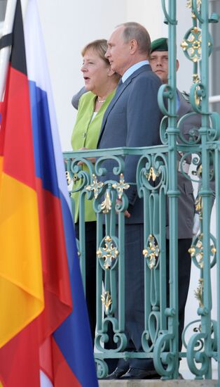 Presdient Putin's working visit to Germany