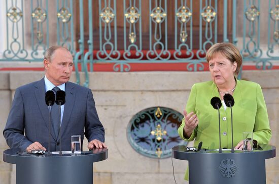 Presdient Putin's working visit to Germany