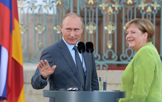 Presdient Putin's working visit to Germany