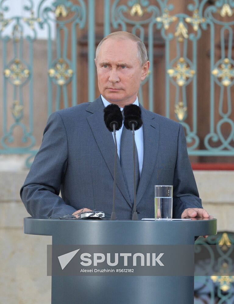 Presdient Putin's working visit to Germany