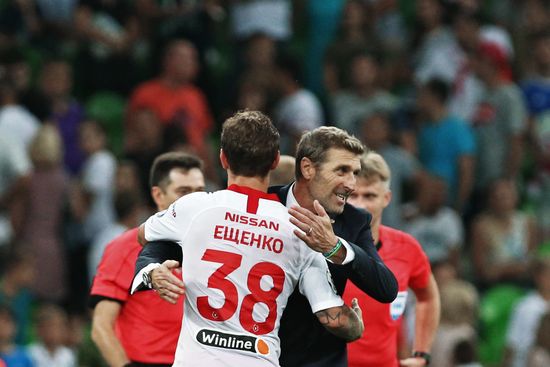 Football. Russian Premier League. Krasnodar vs. Spartak
