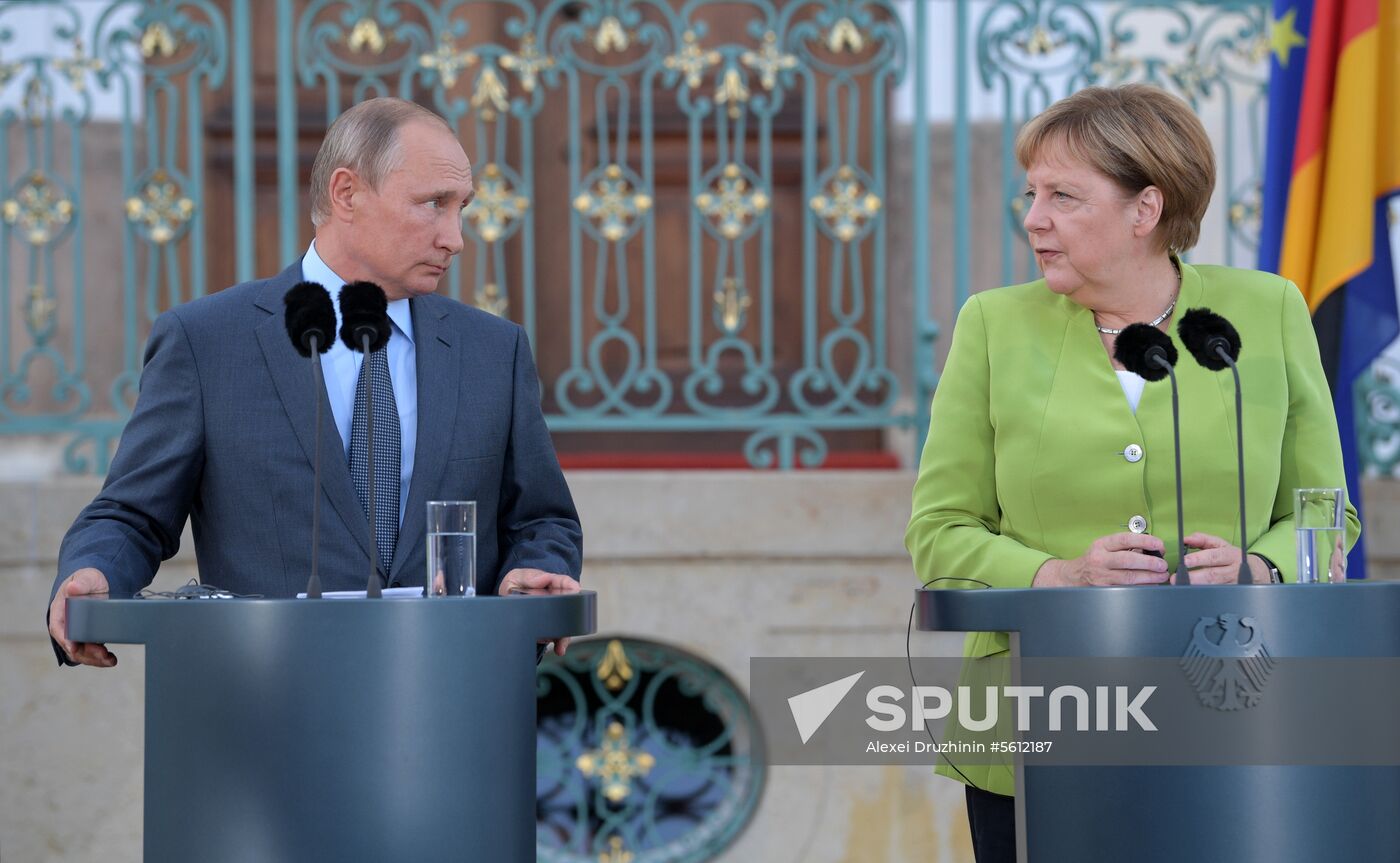 Presdient Putin's working visit to Germany