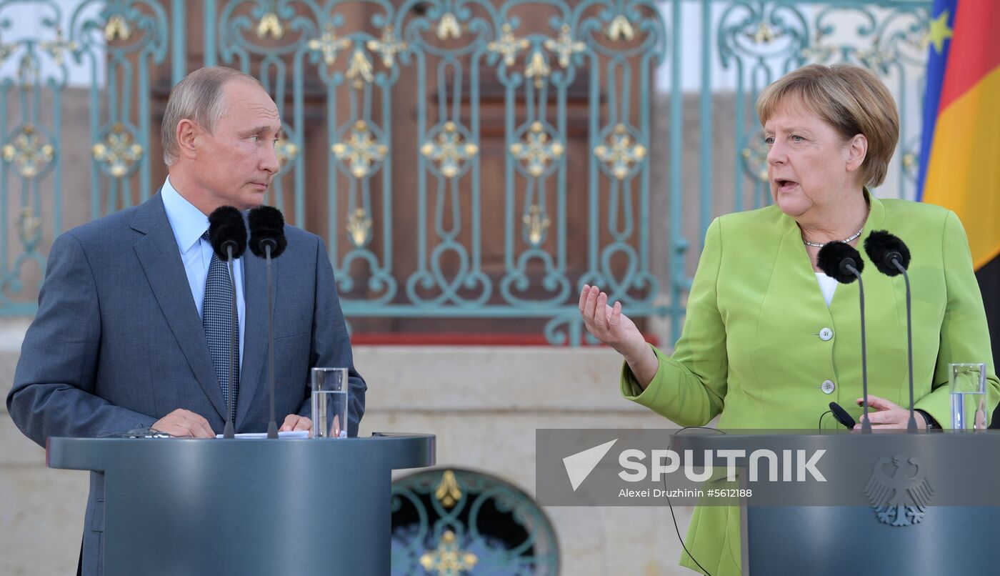 Presdient Putin's working visit to Germany