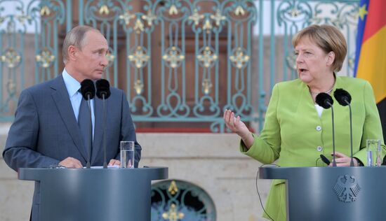 Presdient Putin's working visit to Germany