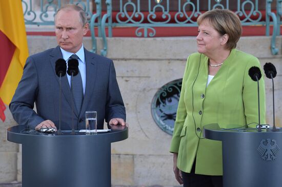 Presdient Putin's working visit to Germany