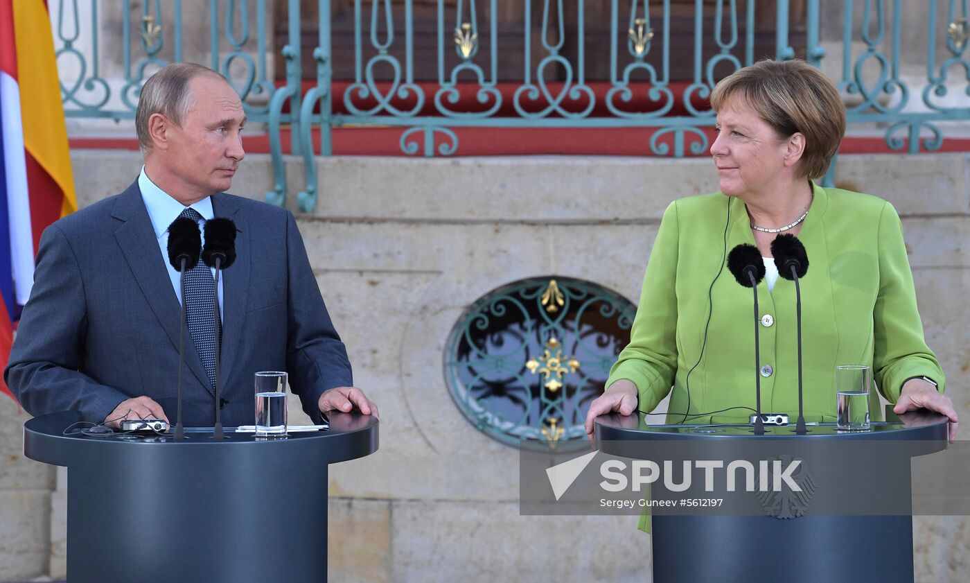 Presdient Putin's working visit to Germany