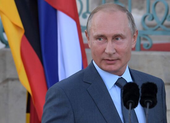 Presdient Putin's working visit to Germany