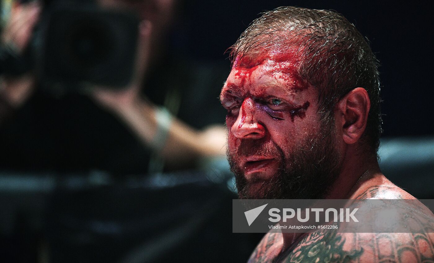 Mixed martial arts. Aleksander Emelianenko vs. Tony Johnson