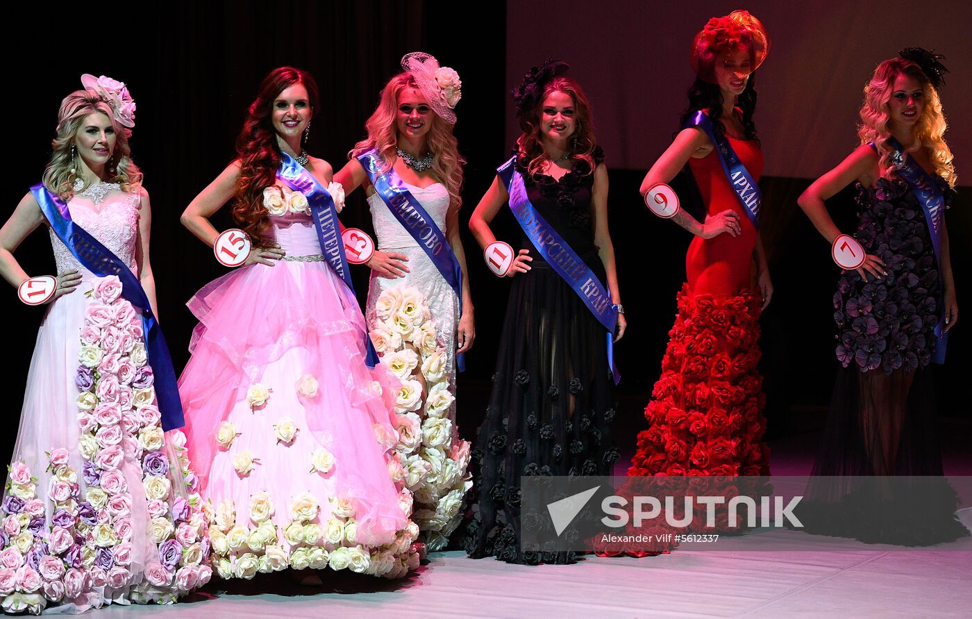 Mrs. Russia 2018 beauty pageant