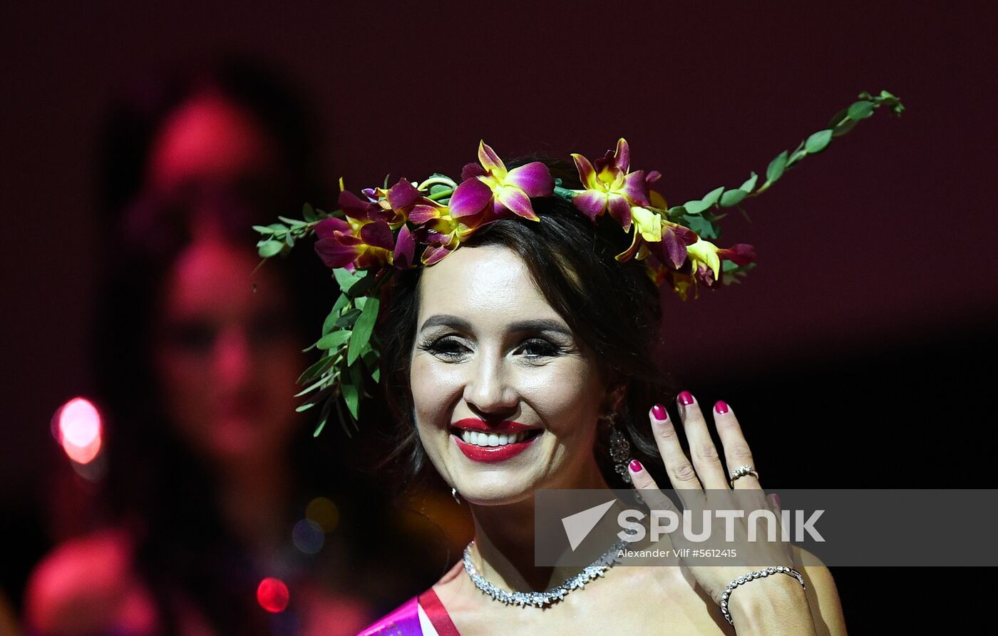 Mrs. Russia 2018 beauty pageant